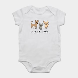 Chihuahua mom Baby Bodysuit